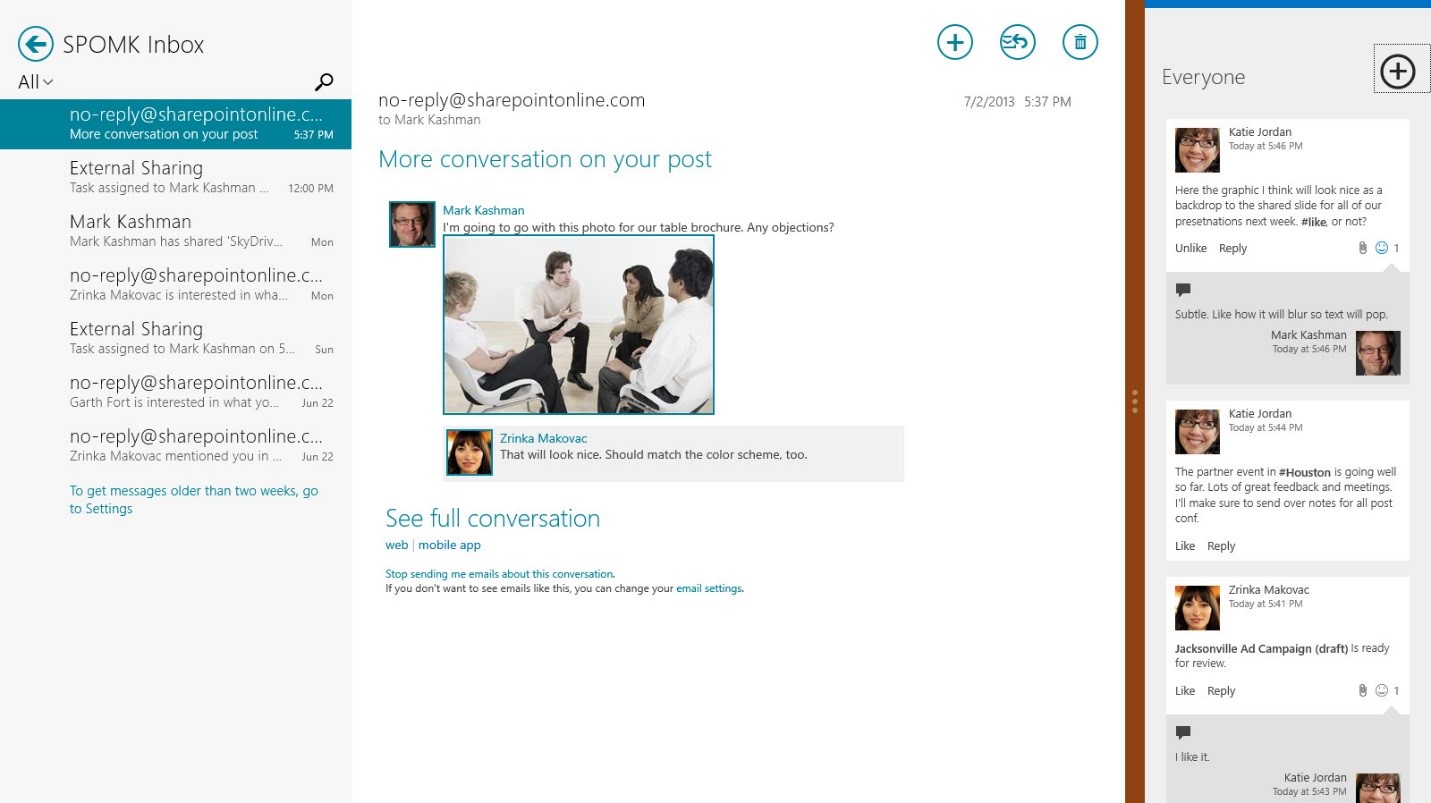 Email notification of replies to a post